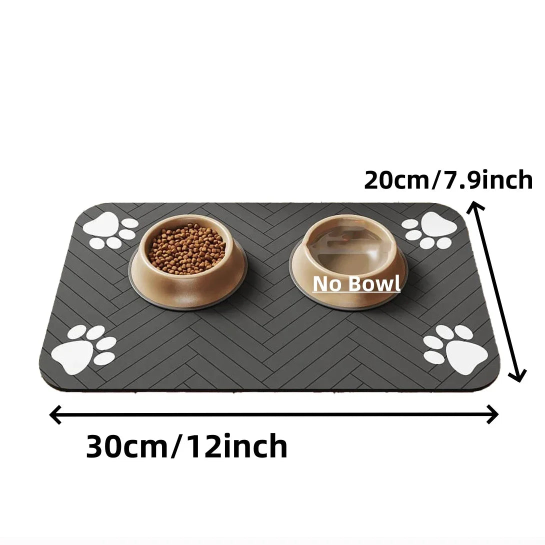 🐶🐱 Rutschfeste Futtermatte für Hunde & Katzen