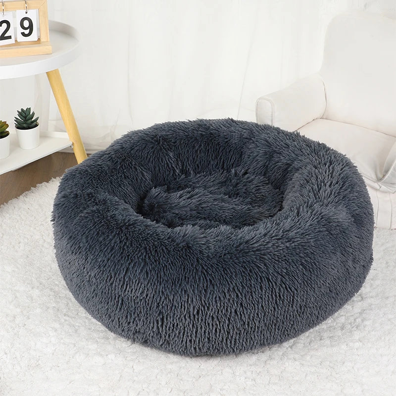 🐾 Kuschelbett für Hunde & Katzen – warm, weich & rutschfest