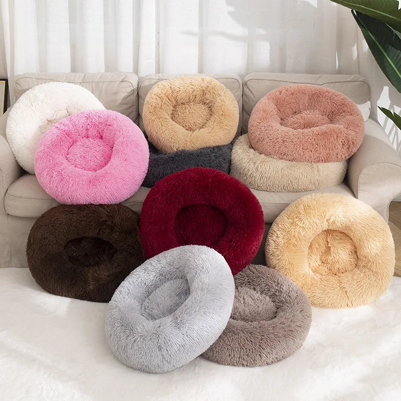 🐾 Kuschelbett für Hunde & Katzen – warm, weich & rutschfest