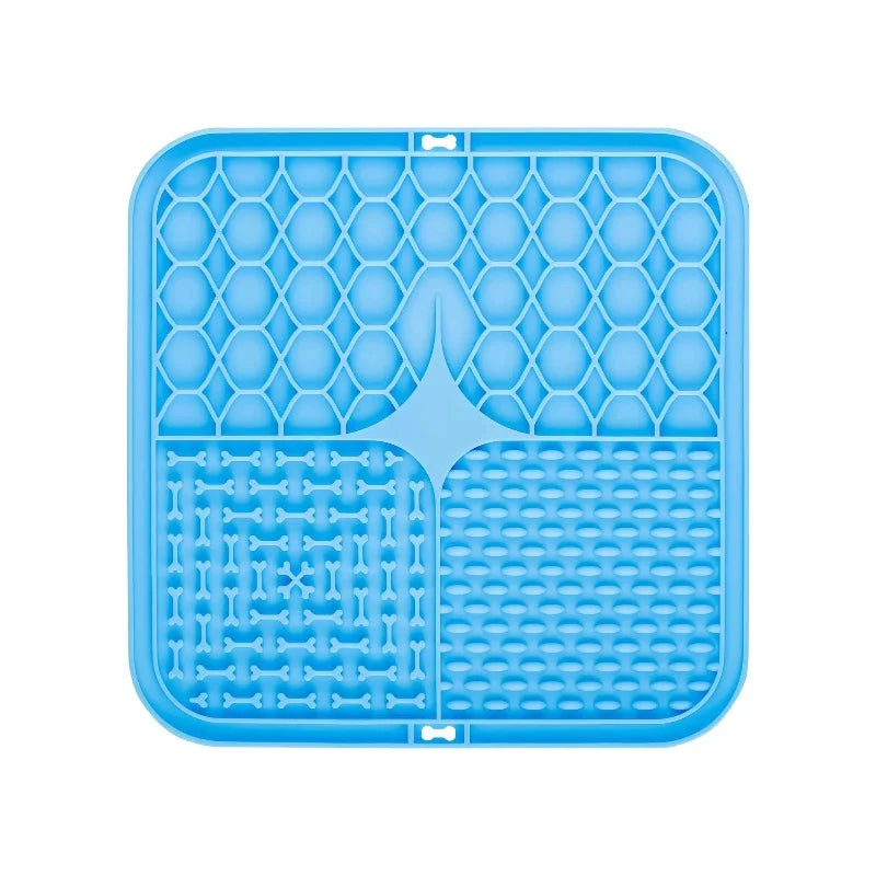 Silikon Schleckmatte für Hunde – Slow-Feeding Napf & Trainingshilfe