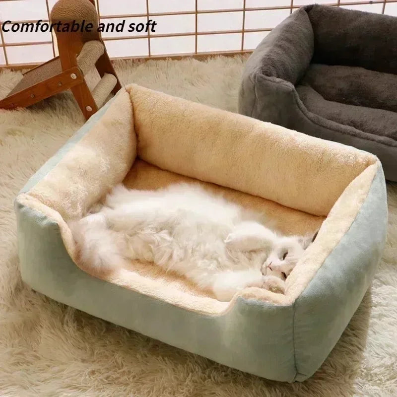 🐾 Weiches Haustierbett für Hunde & Katzen – gemütlich & stilvoll