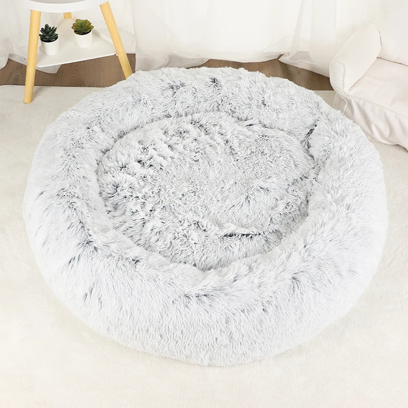 🐾 Kuschelbett für Hunde & Katzen – warm, weich & rutschfest
