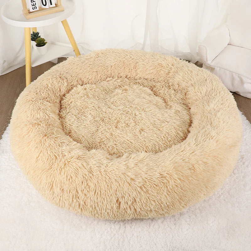🐾 Kuschelbett für Hunde & Katzen – warm, weich & rutschfest