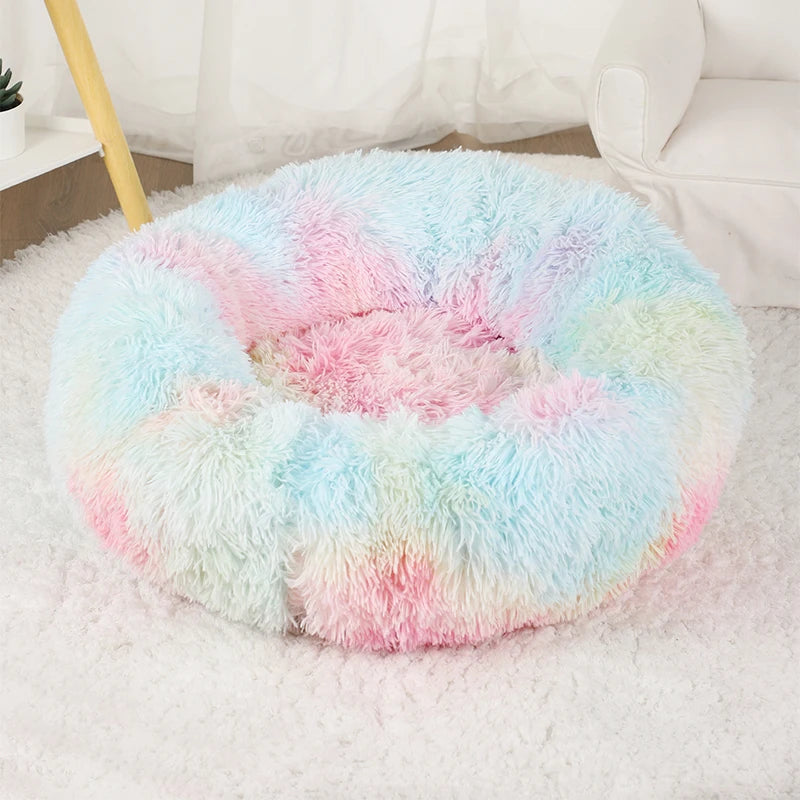 🐾 Kuschelbett für Hunde & Katzen – warm, weich & rutschfest