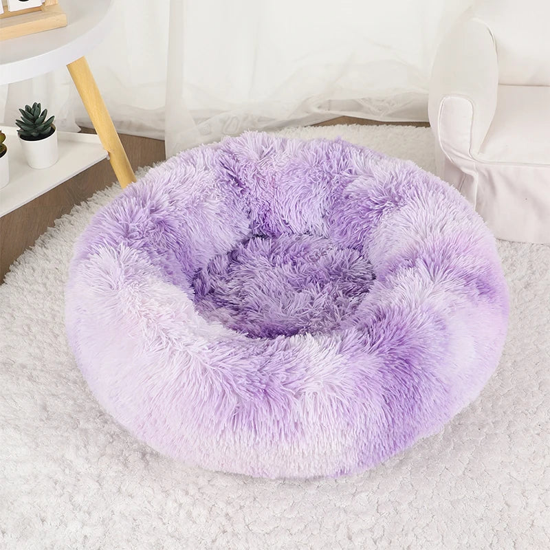 🐾 Kuschelbett für Hunde & Katzen – warm, weich & rutschfest
