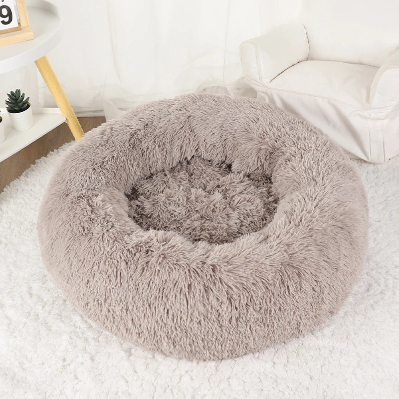🐾 Kuschelbett für Hunde & Katzen – warm, weich & rutschfest