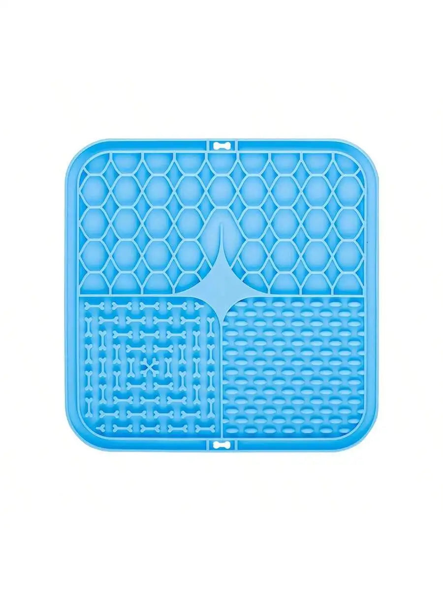 Silikon Schleckmatte für Hunde – Slow-Feeding Napf & Trainingshilfe