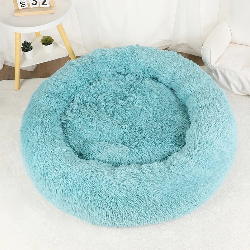 🐾 Kuschelbett für Hunde & Katzen – warm, weich & rutschfest