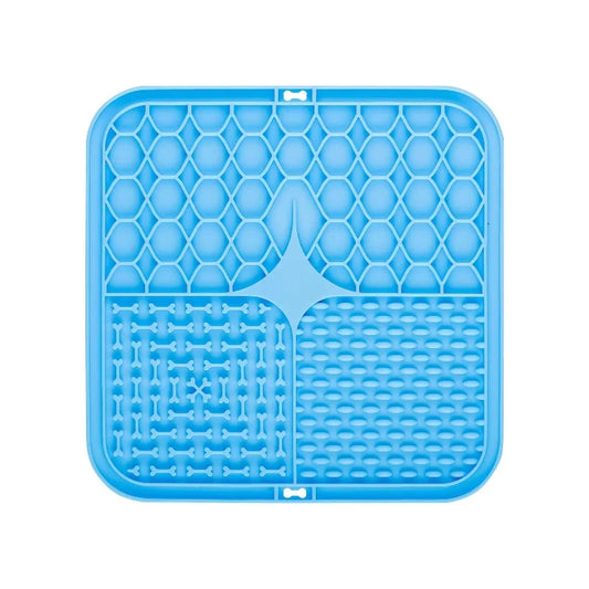 Silikon Schleckmatte für Hunde – Slow-Feeding Napf & Trainingshilfe
