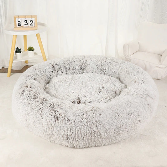 🐾 Kuschelbett für Hunde & Katzen – warm, weich & rutschfest